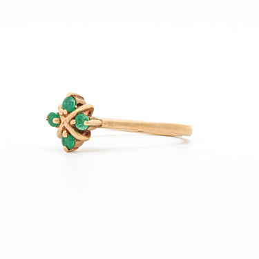 Magpie Vintage- 10kt Emerald Cross