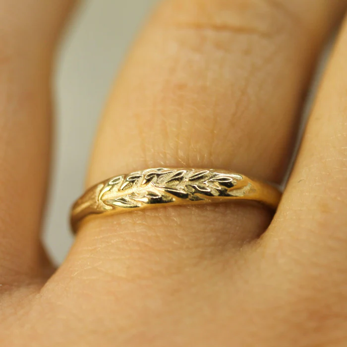 Ancient Wheat Band | Magpie Jewellery