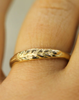 Ancient Wheat Band | Magpie Jewellery