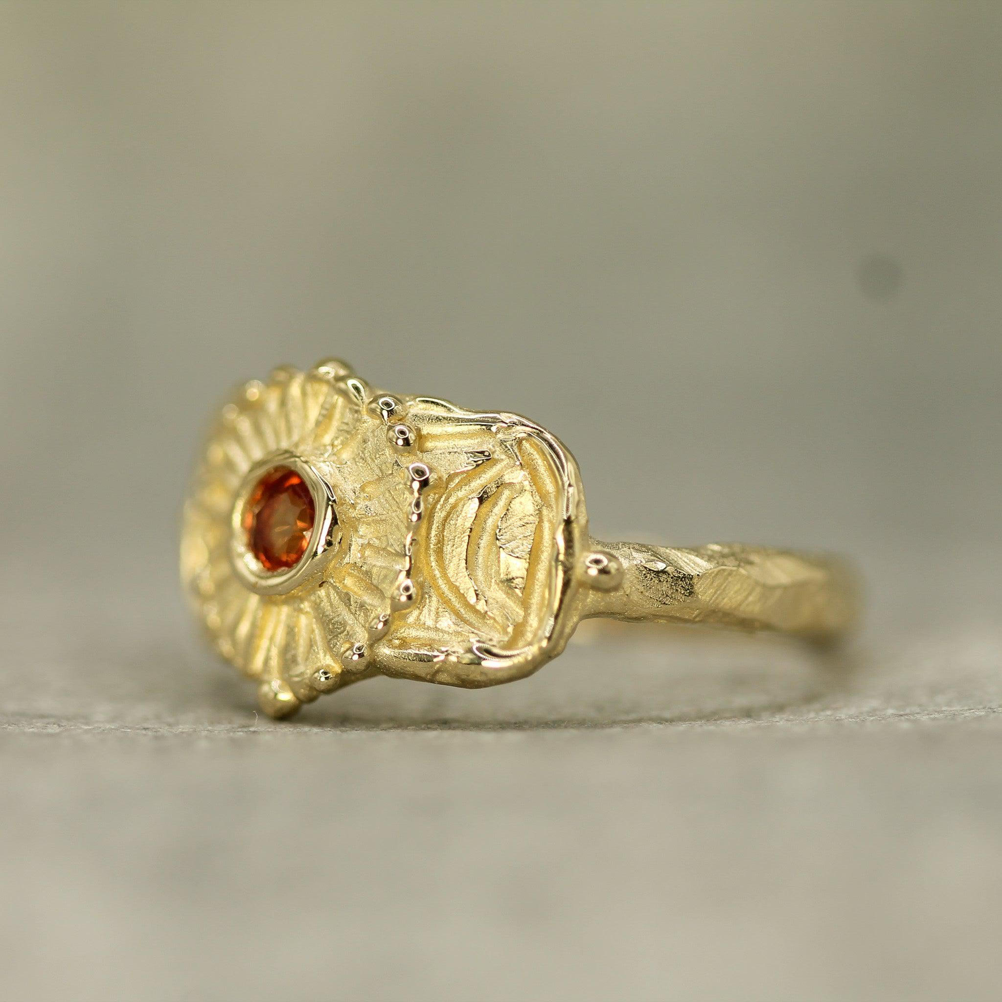 Solaris Ruby Ring | Magpie Jewellery