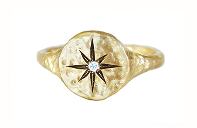 Inner Compass Signet Ring | Magpie Jewellery