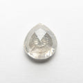 2.16ct 8.35x7.77x4.30mm Pear Double Cut 18455-03 - Misfit Diamonds