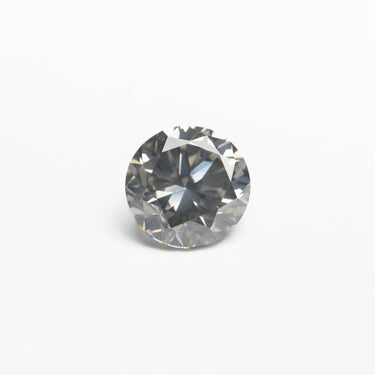 0.70ct 5.34x5.33x3.57mm Fancy Grey Round Brilliant 18968-18