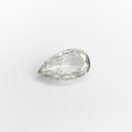 0.66ct 7.53x4.46x2.31mm Pear Double Cut 19143-21 - Misfit Diamonds