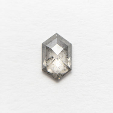 0.74ct Salt & Pepper Hexagon Rosecut Diamond