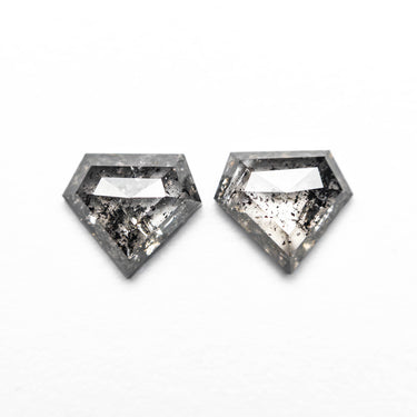 0.84cttw 5.05x5.60x2.01mm 5.06x5.61x1.91mm Shield Rosecut Matching Pair 19760-06