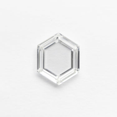 1.08ct 8.24x6.63x1.91mm SI2 G Hexagon Portrait Cut 19854-29