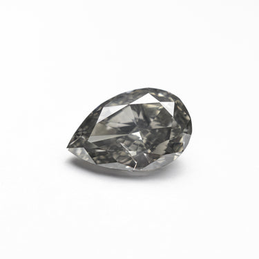 1.60ct 9.31x6.12x3.80mm Fancy Grey Pear Brilliant 19916-01