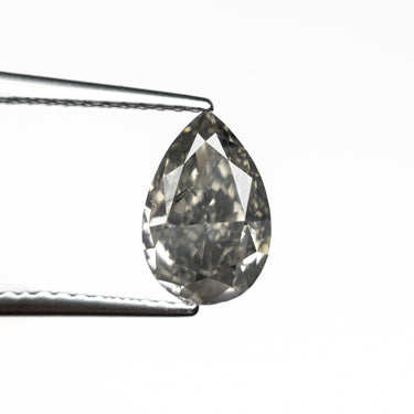 1.60ct 9.31x6.12x3.80mm Fancy Grey Pear Brilliant 19916-01