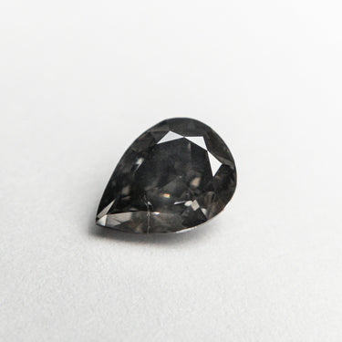 0.80ct 6.96x5.10x3.21mm I1 Fancy Dark Grey Pear Brilliant 19923-07