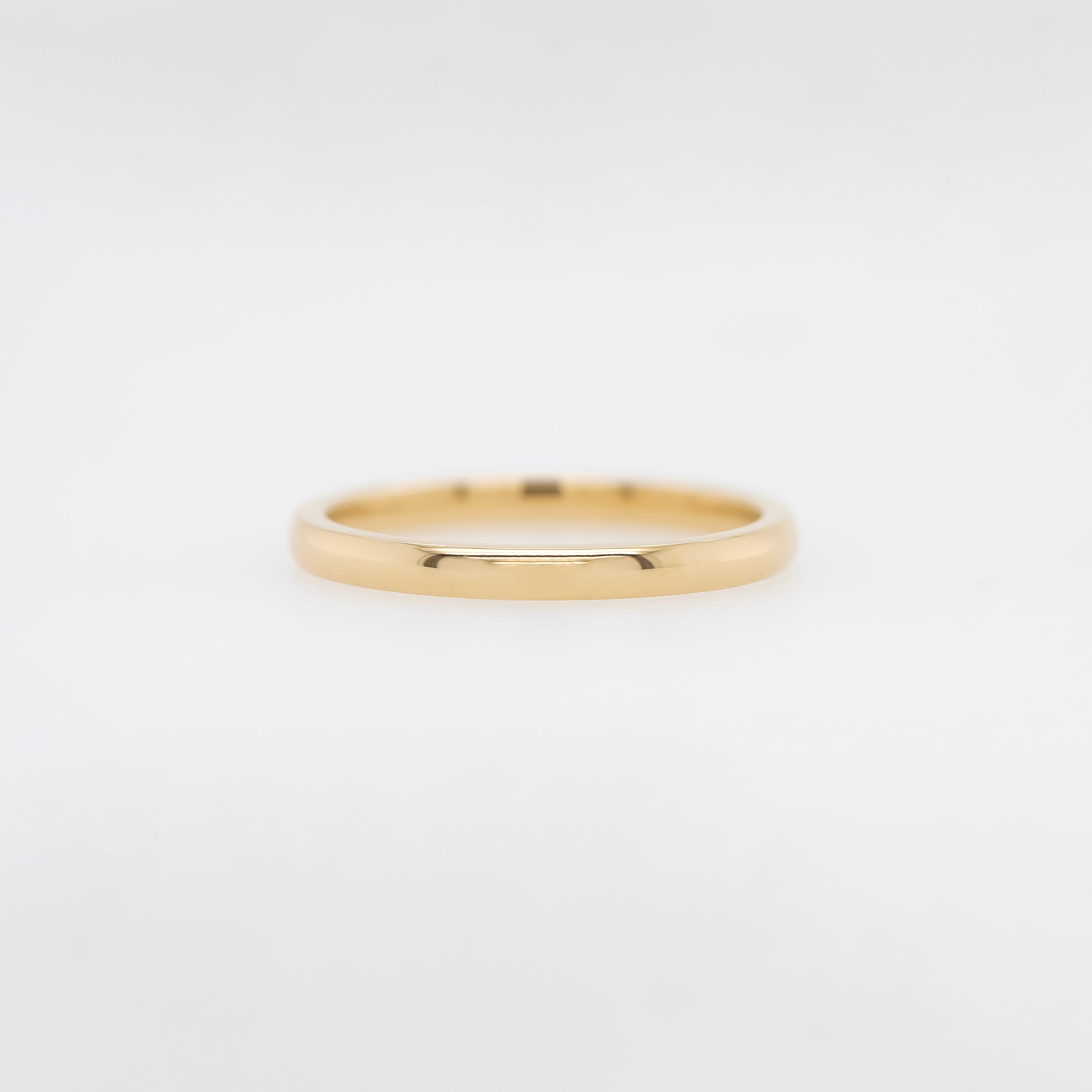 Half Round Wedding Band | Magpie Jewellery