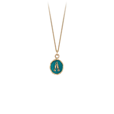 Grateful 14K Gold Appreciation Talisman - True Colors | Magpie Jewellery