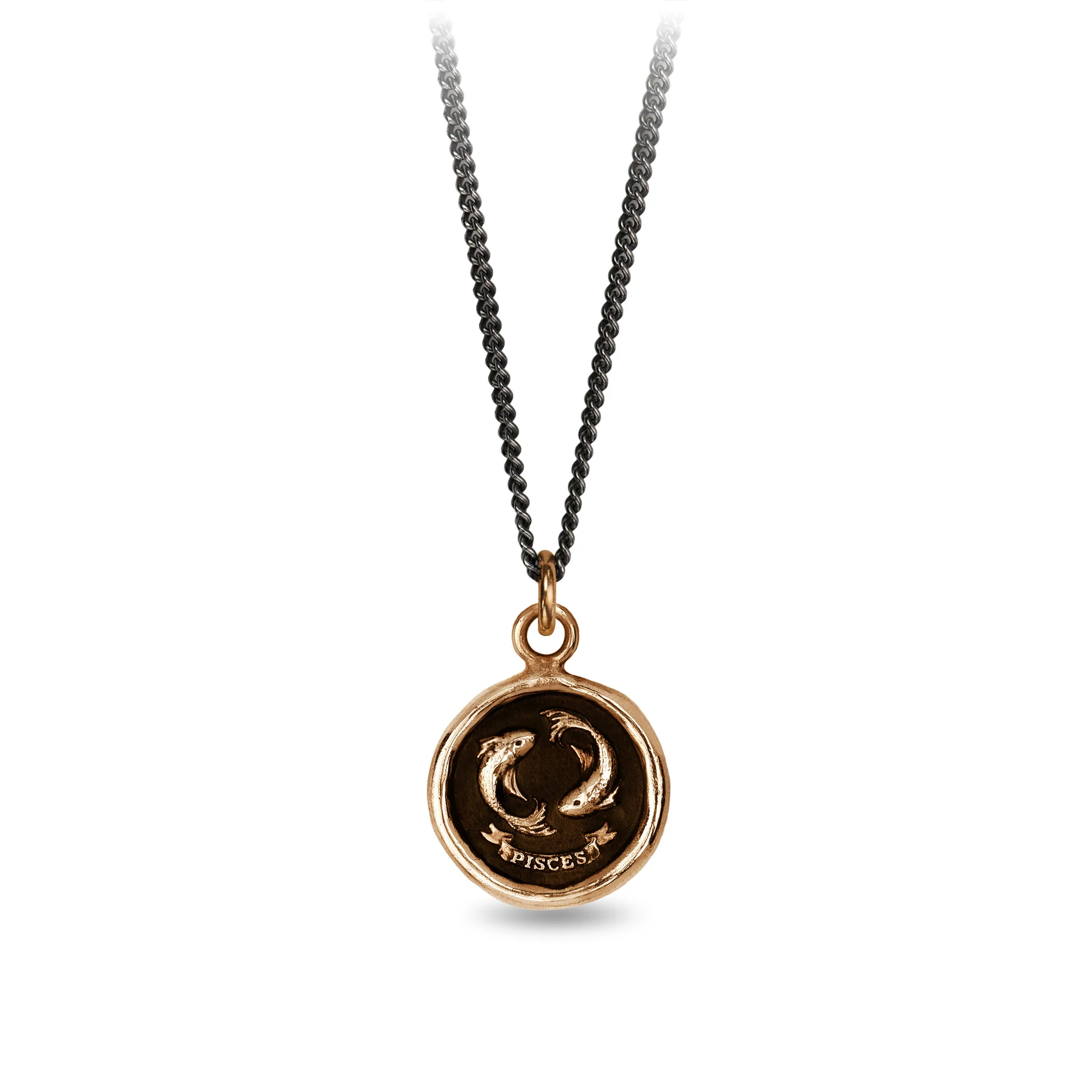 Pisces Zodiac Talisman Necklace | Magpie Jewellery