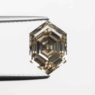 2.58ct 10.32x7.07x4.88mm VS2 C3 Hexagon Step Cut 🇨🇦 21832-01