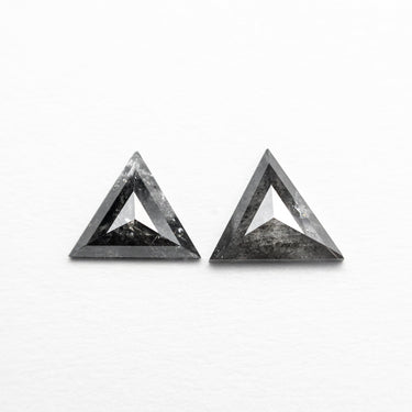 0.57cttw 2pc 4.84x5.92x1.59mm 5.03x6.02x1.59mm Triangle Rosecut Matching Pair 22381-18