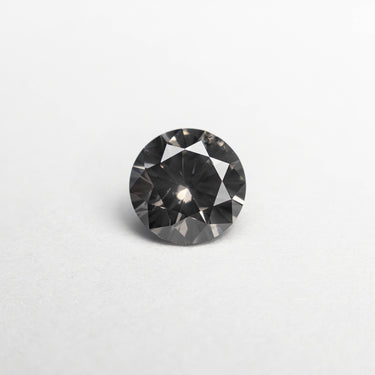 0.34ct 4.53x4.53x2.68mm Fancy Grey Round Brilliant 23475-01