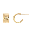 Solid Diamond Set 14K Gold Huggie Earring | Magpie Jewellery