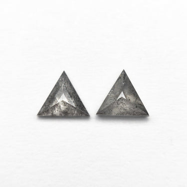 0.49cttw 2pc 5.12x4.44x1.49mm 5.13x4.51x2.05mm Triangle Rosecut Matching Pair 24457-01