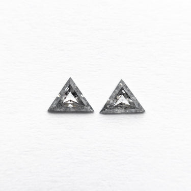 0.20cttw 2pc 4.29x3.12x1.33mm 4.20x3.10x1.29mm Triangle Rosecut Matching Pair 24467-01