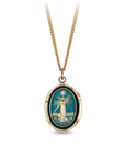 Lighthouse 14K Gold Diamond Set Signature Talisman - True Colors | Magpie Jewellery