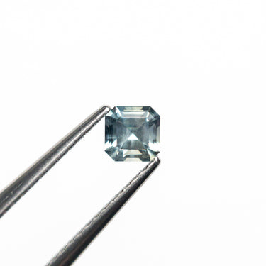 0.36ct 3.90x3.89x2.64mm Cut Corner Square Step Cut Sapphire 25445-01