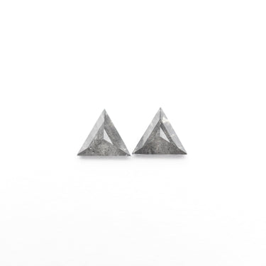 0.25cttw 2pc 3.58x3.55x1.53mm 3.62x3.57x1.67mm Triangle Rosecut Matching Pair 25496-03