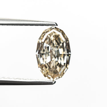 1.91ct 9.59x6.17x4.14mm GIA SI1 W-X Geo Oval Step Cut 🇿🇦 26110-01