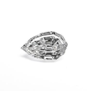 1.00ct 8.67x5.27x3.20mm SI1 E Geo Pear Step Cut 🇨🇦 26245-01