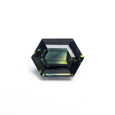 1.44ct 7.72x5.60x3.67mm Hexagon Step Cut Sapphire 26344-01