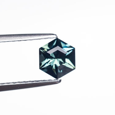 0.78ct 6.11x5.34x3.53mm Hexagon Step Cut Sapphire 26508-01