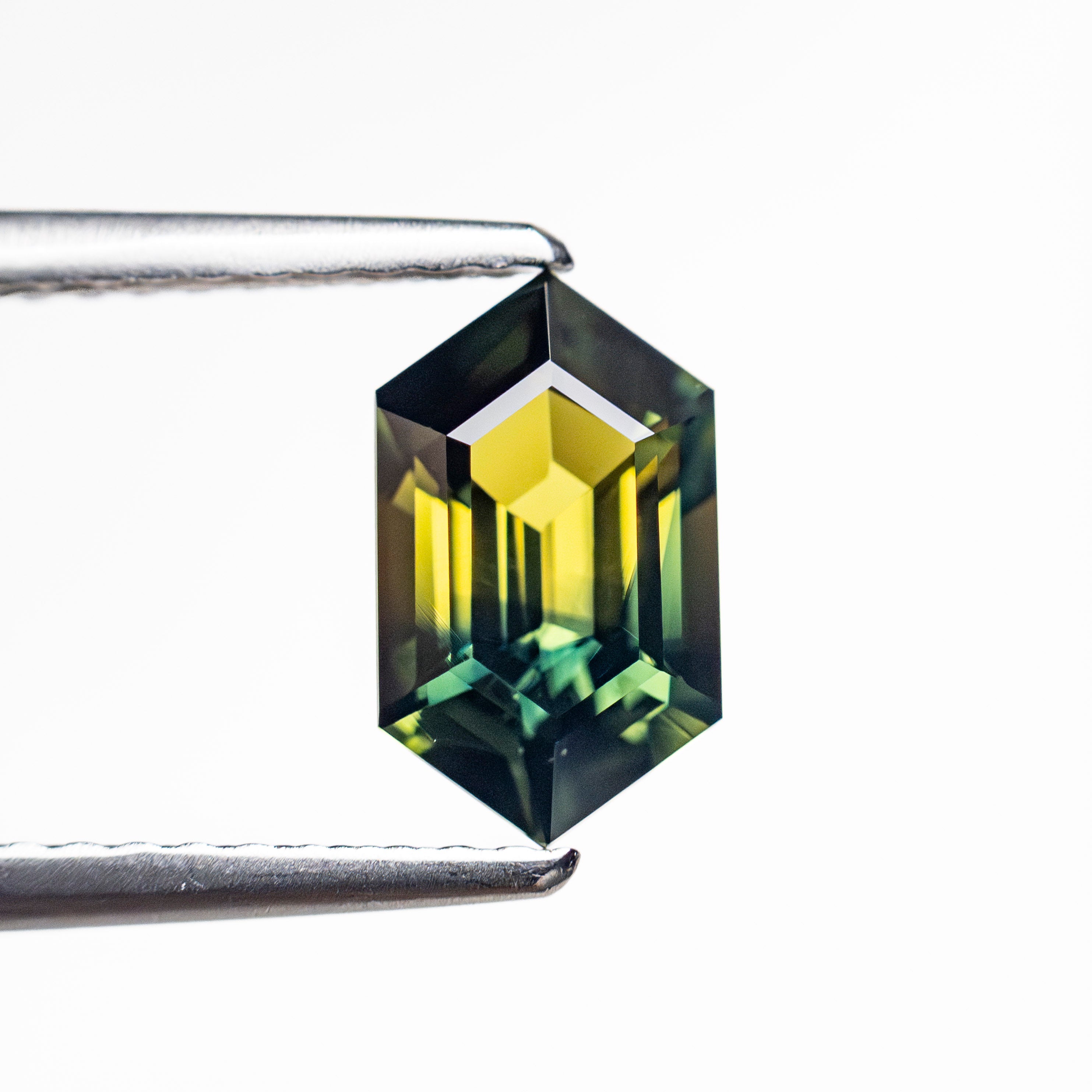 1.27ct 8.76x5.16x3.60mm Hexagon Step Cut Sapphire 27156-01 – Magpie