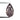 3.31ct 12.81x7.29x4.96mm GIA Fancy Brown-Pink Pear Brilliant 27233-01