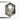 4.33ct 12.52x8.86x4.31mm Hexagon Rosecut 27554-01