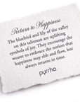 Return to Happiness Hard Link Drop Talisman | Magpie Jewellery