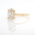 2ct Lab-Grown Oval Diamond Engagement Ring | Magpie Jewellery