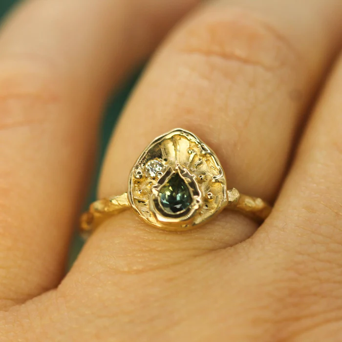 First Star Sapphire & Diamond Ring | Magpie Jewellery