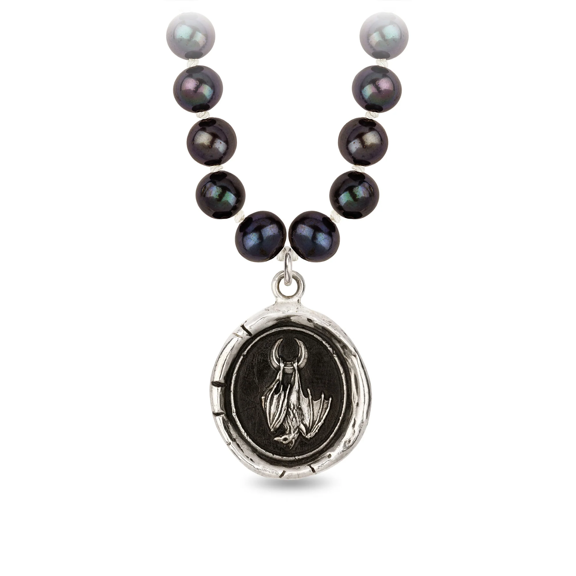 Embrace Your Dark Side Freshwater Pearl Necklace | Magpie Jewellery