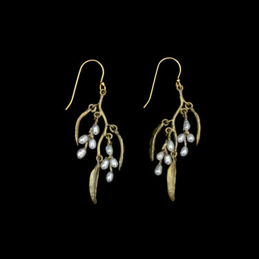 Weeping Willow Earrings - Statement Wire