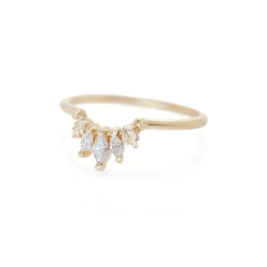 Wood Nymph Faye Marquise Diamond Band | Magpie Jewellery