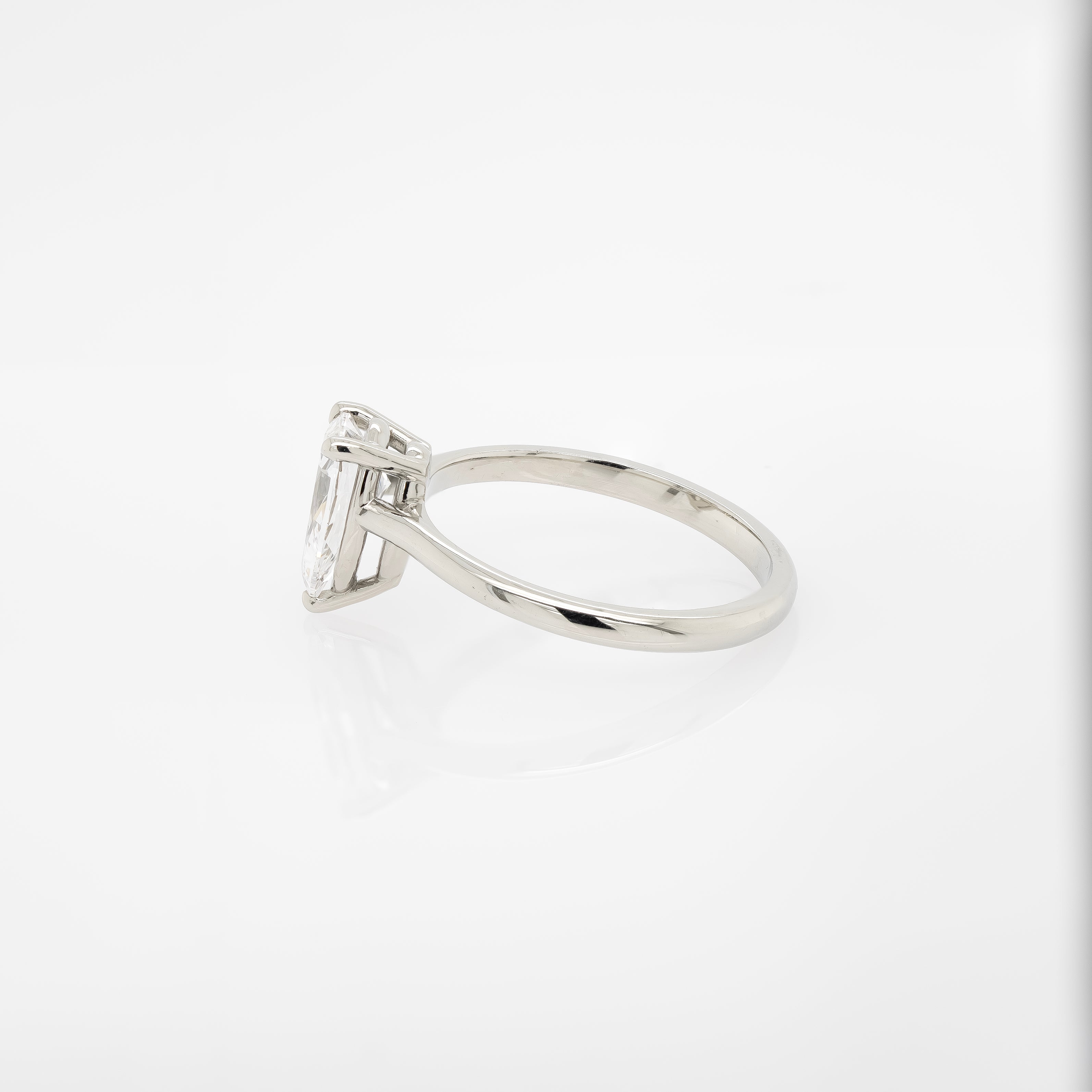 1.01ct Pear-Shaped Diamond Engagement Ring | Magpie Jewellery