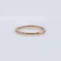 Fine 14k Yellow Gold Partial Eternity Band | MAgpie Jewellery