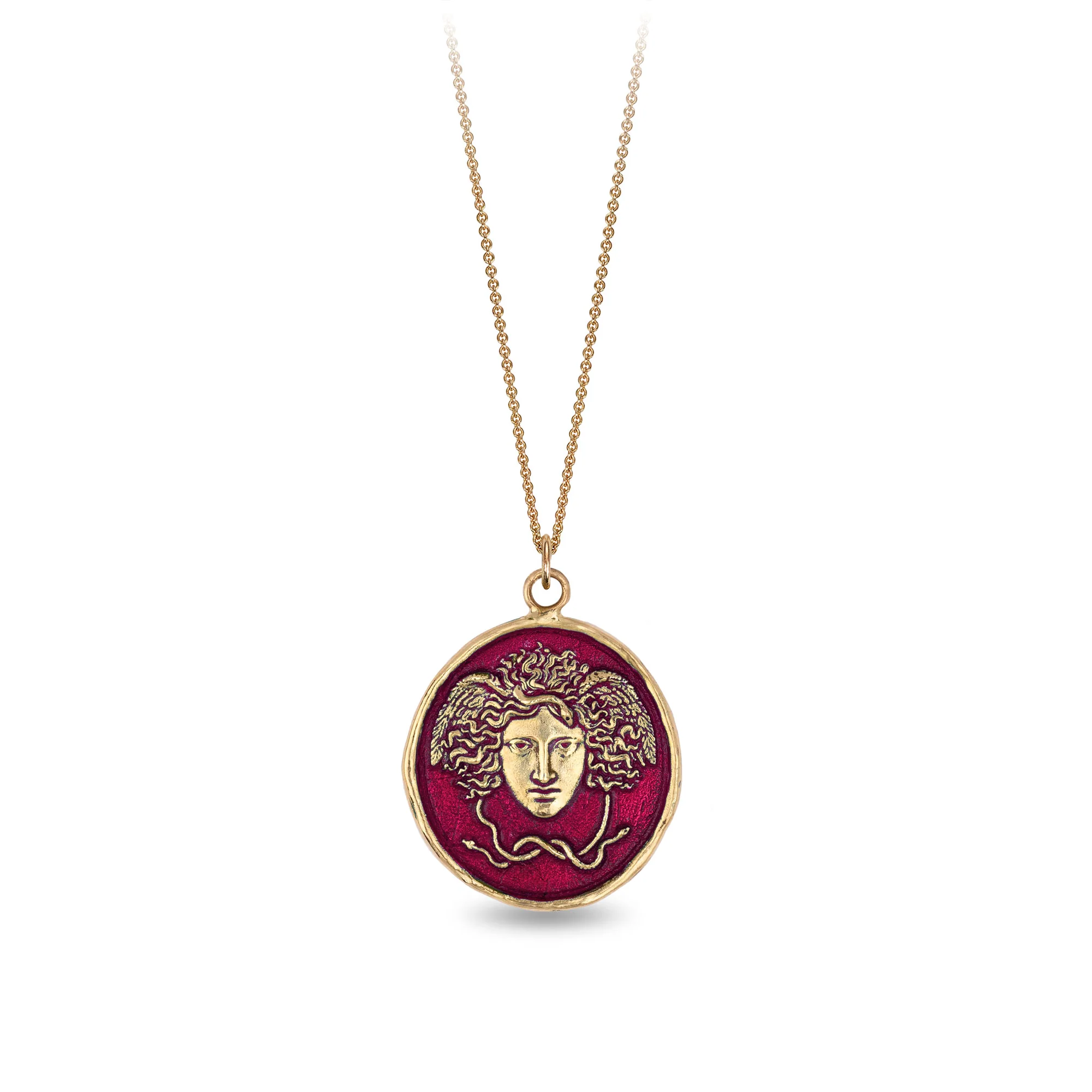 Medusa 14K Gold Talisman - True Colors | Magpie Jewellery