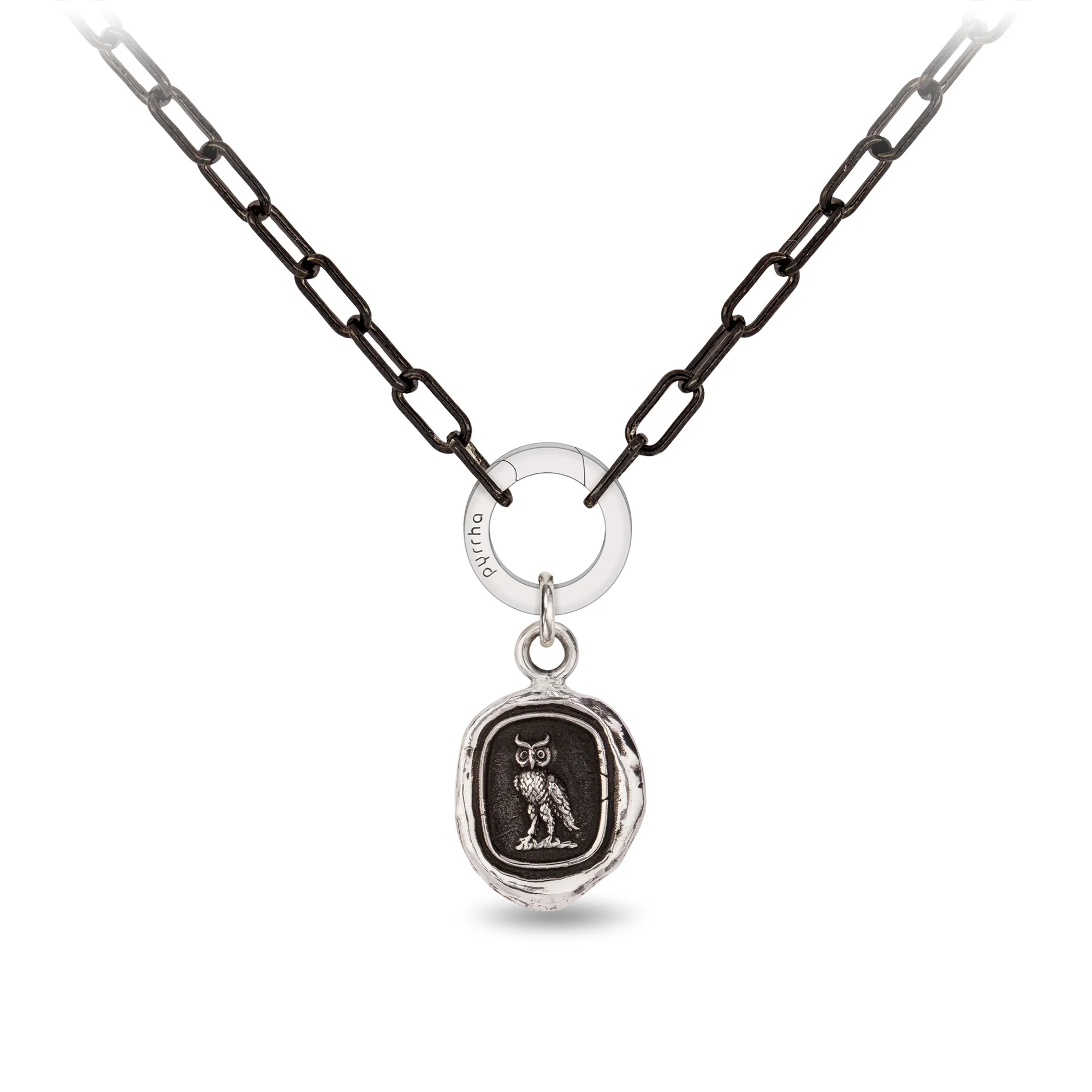 Watch Over Me Small Paperclip Chain Necklace