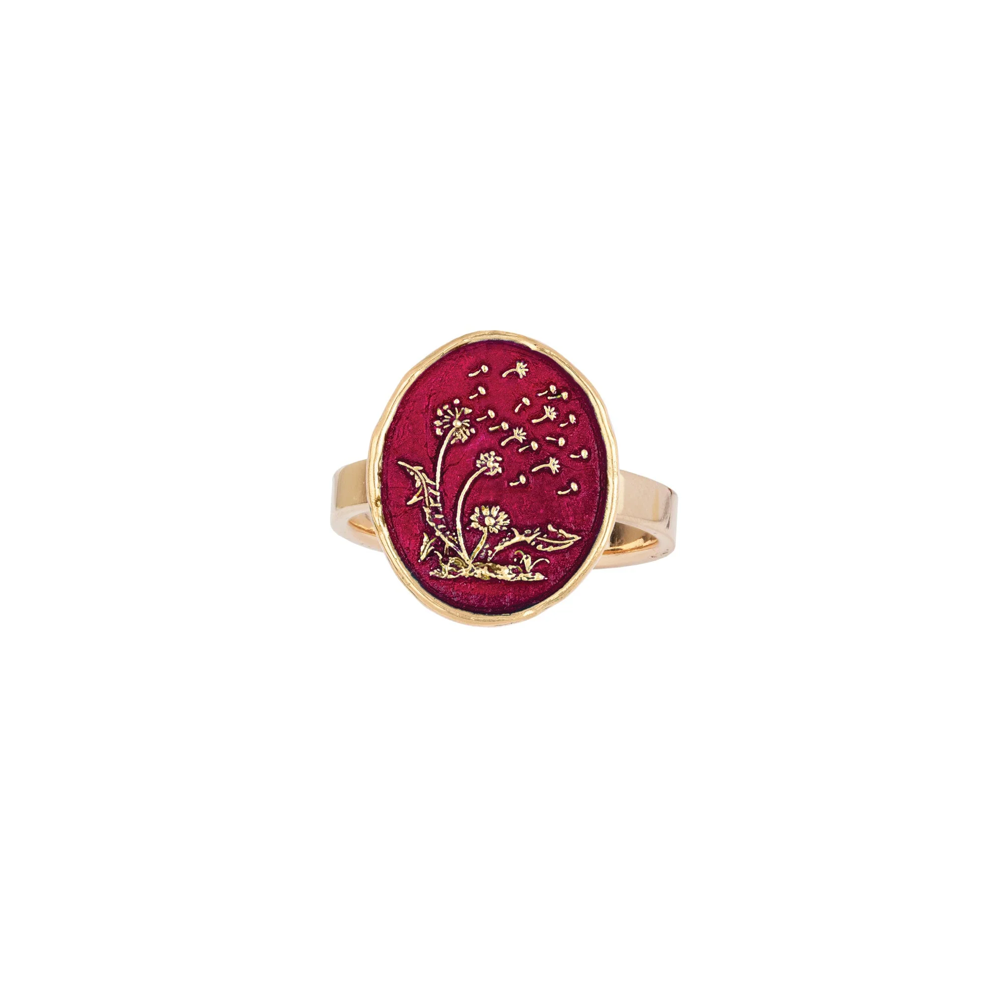 Seeds of Success 14K Gold Talisman Ring - True Colors | Magpie Jewellery