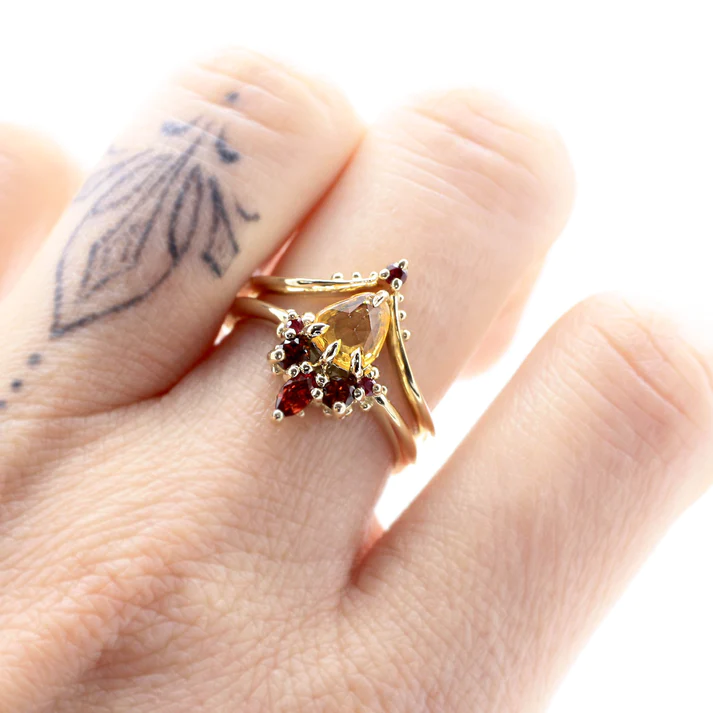 Reina Yellow Sapphire Ring | Magpie Jewellery
