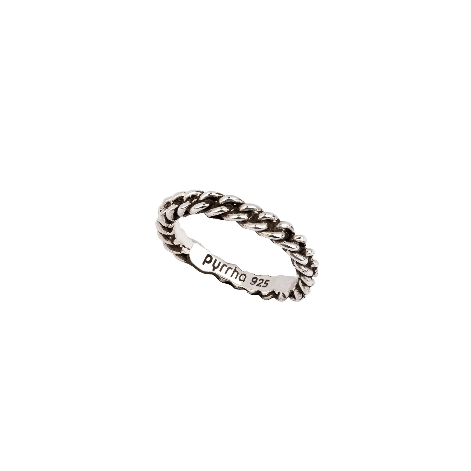 Narrow Chain Band Ring | Magpie Jewellery