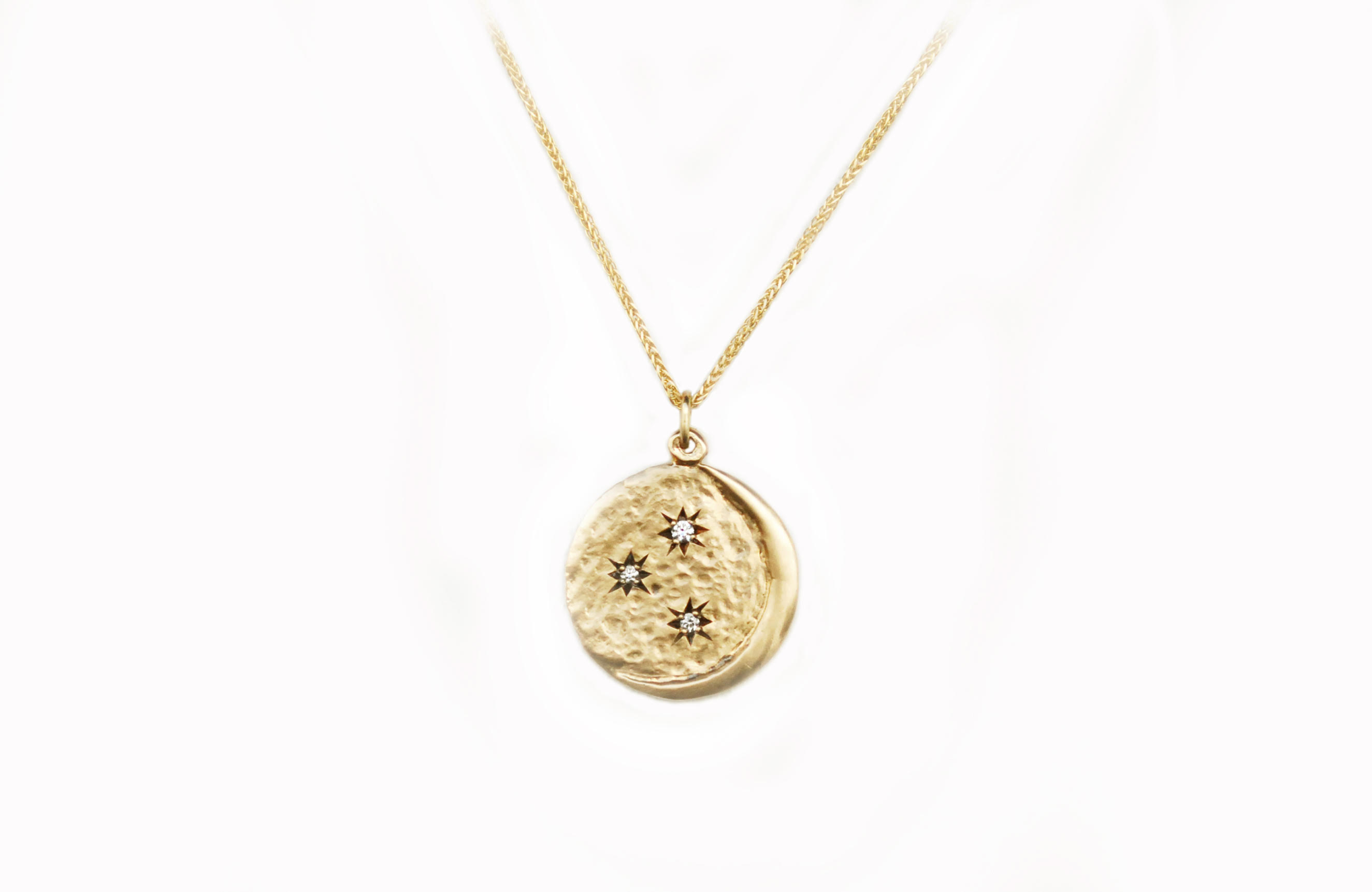 Three Stars Medallion | Magpie Jewellery