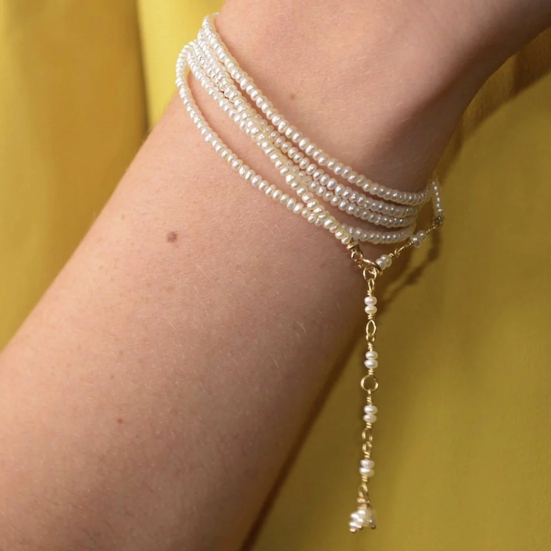 Pearl Wrap Bracelet | Magpie Jewellery