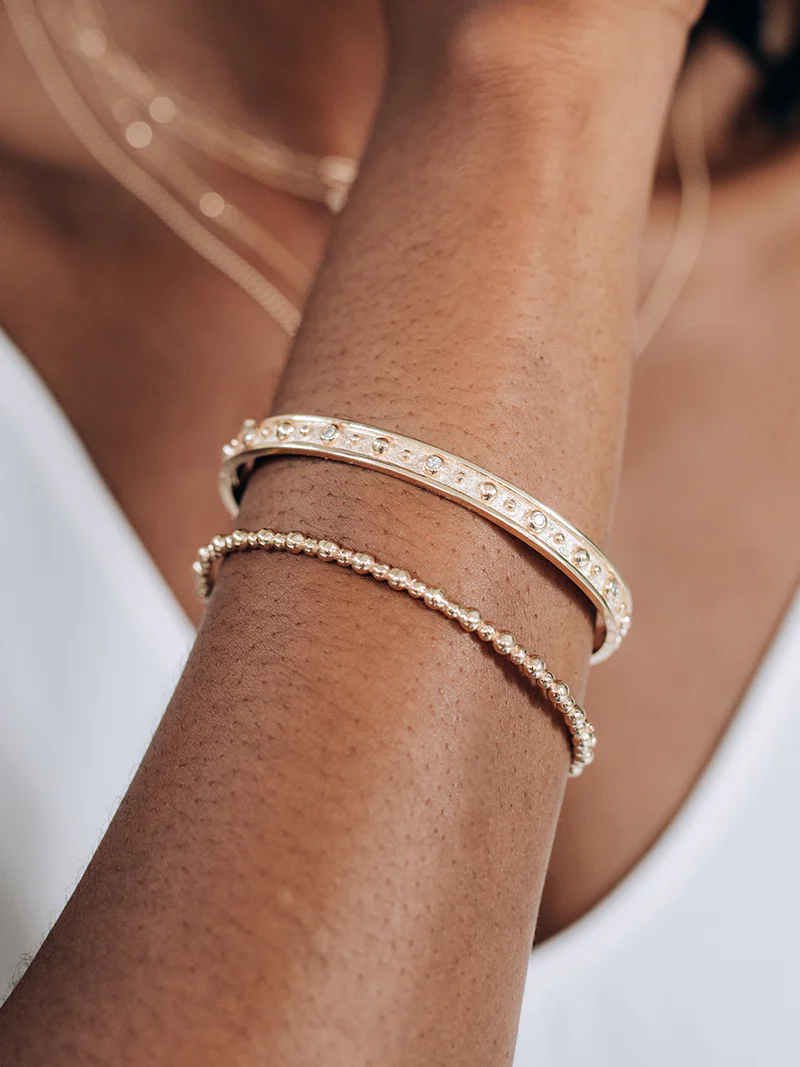 Dew Drop Stackable Cuff | Magpie Jewellery