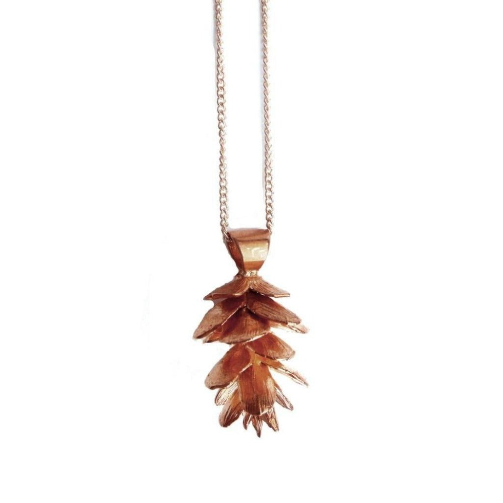 Pinecone Pendant Necklace | Magpie Jewellery